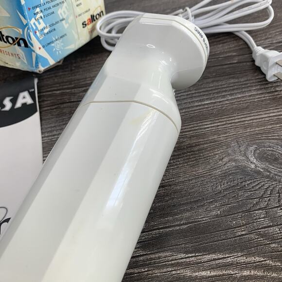 Taco Bell Kitchen Originals La Salsa Electric Handheld Immersion Blender Salton - Picture 7 of 13